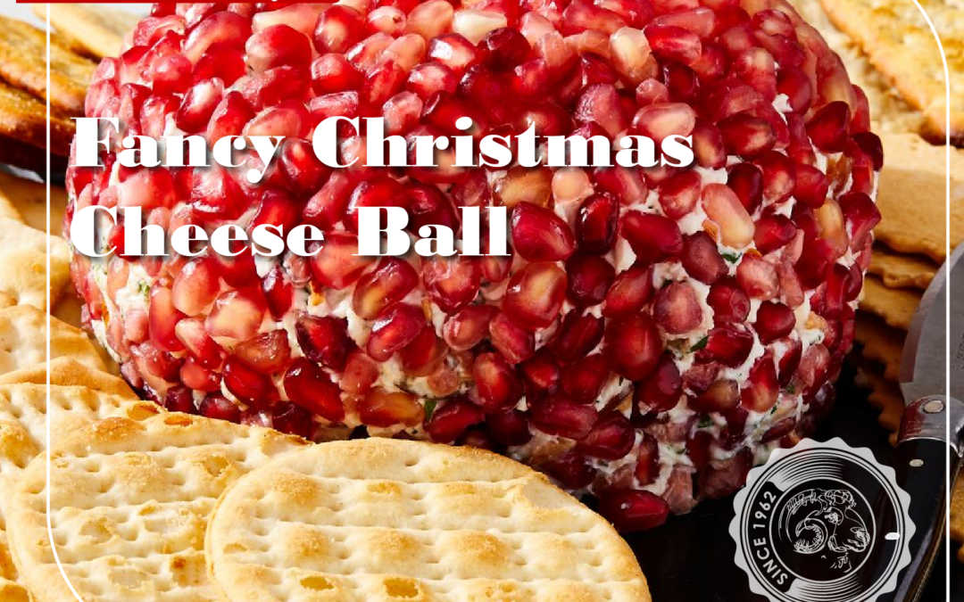 Fancy Christmas Cheese Ball